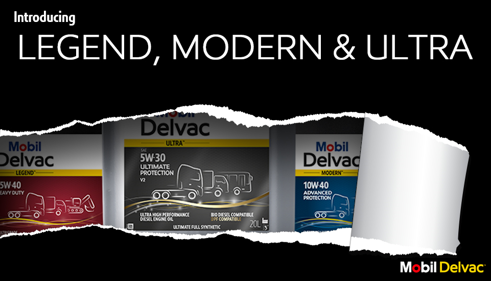 New Mobil Delvac Brand Architecture