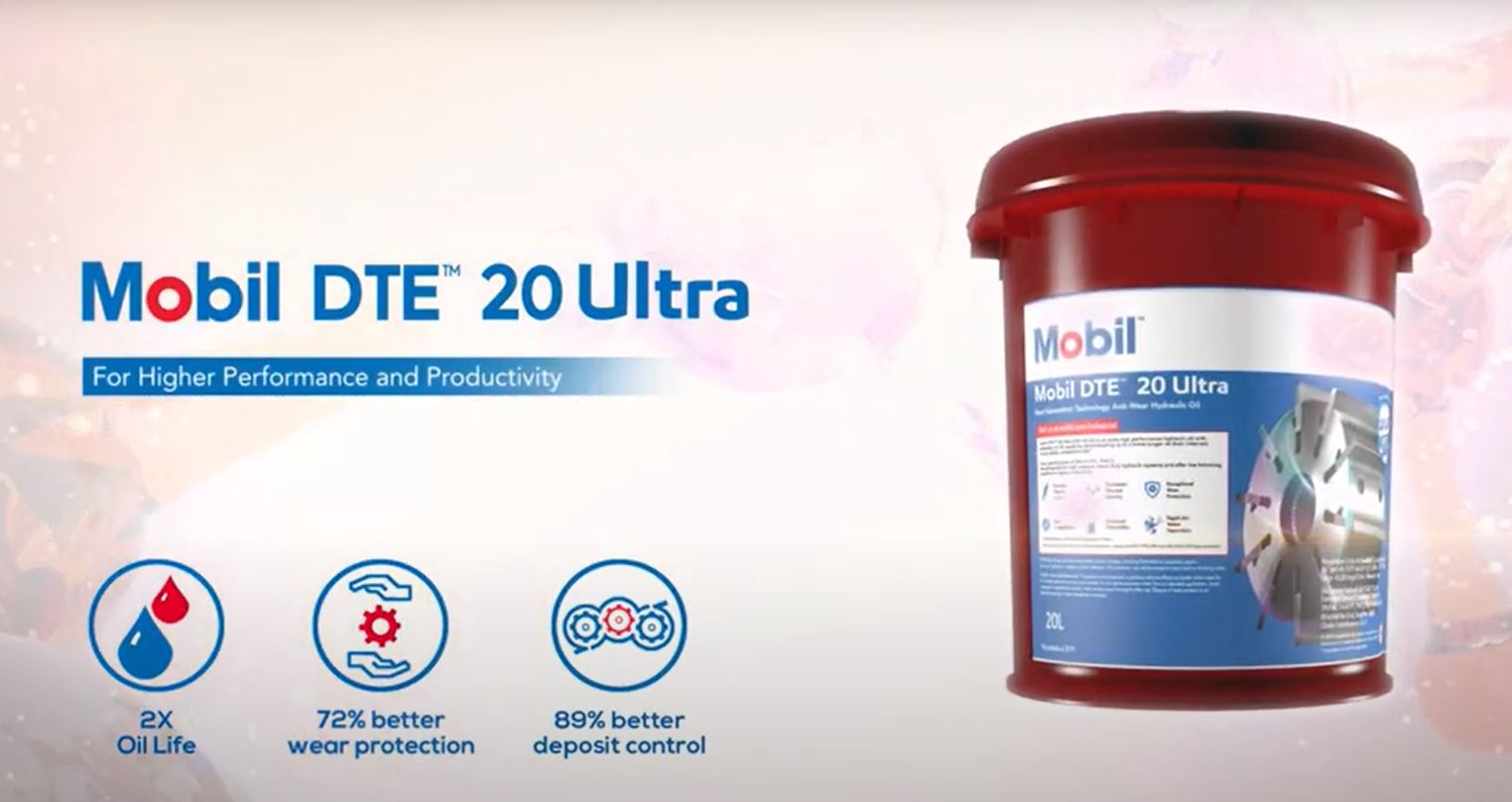 Product update:  introduction Mobil DTE™ 20 Ultra Series en remplacement de Mobil DTE 20