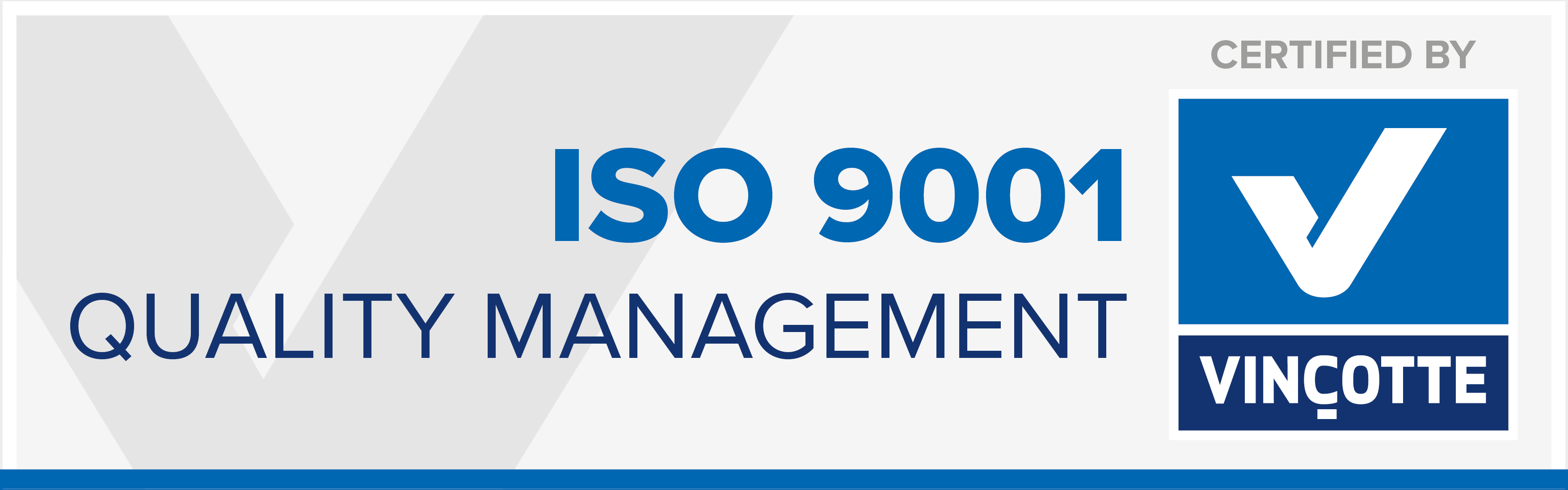 Homologation ISO-9001:2015 pour Ingelbeen-Soete